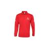 Buy cheap 180GSM Lapel Collar Red Long Sleeve Button Up Shirt Embroidery from wholesalers