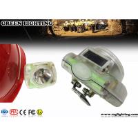 Buy cheap 1W 6000Lux Light weight 140g Water Proof LED Mining Light With OLED Screen product