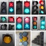 Square Flip Door Detachable Aspect 300MM 1-Aspect 3-In-1 RYG Timer Road Traffic