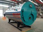 Buy cheap Horizontal Style Gas Fired Water Boiler / 3 Pass Fire Tube Boiler PLC Control from wholesalers