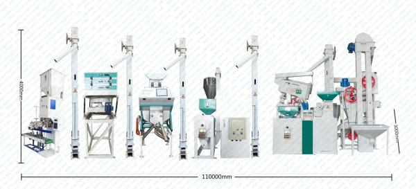 Buy cheap Rice Mill 15 Tons Rice Processing Machinery from wholesalers