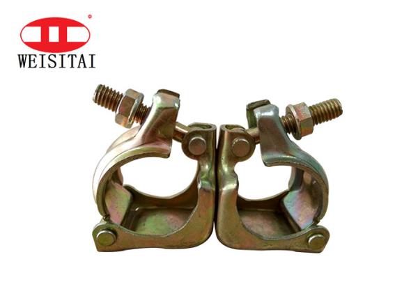 Buy cheap 0.67kg Anti Sliding Q235 Steel Pressed Swivel Coupler from wholesalers