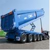 Buy cheap CIMC 5 Axle Tractor Tipper Trailer for Sale Hydraulic Tipping In Africa from wholesalers