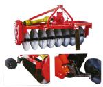 1LYQ series european standard rotary-driven disc plough, working width 880