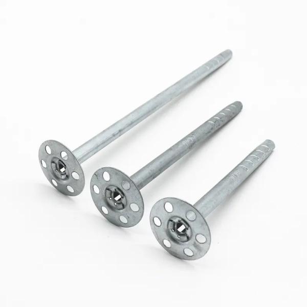 Buy cheap Construction Metal Insulation Board Anchors Exterior Wall Insulation Nails Cylindrical Shape from wholesalers