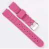 Buy cheap Waterproof Narrow Watch Band , 14mm Rubber Watch Strap Durable from wholesalers