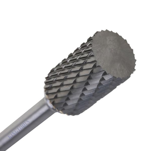 Buy cheap Silver Cylinder Carbide Burr Bit For Grinding Polishing SC Type from wholesalers