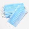 Buy cheap Blue Adjustable 3 Ply Surgical Face Mask Disposable Protective Mask Non Woven from wholesalers
