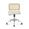 Buy cheap 0.121CBM Executive Office Wicker Rattan Desk Chair Fabric 3d Adjustable Height from wholesalers