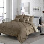 Microfiber Fabric Density Comforter Bedding Set 4 Pieces King Size Luxury