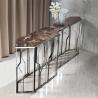 Buy cheap Titanium 900mm Hallway Table With Cabinets 21.6 Inch from wholesalers