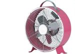 Lightweight Yellow / Green Retro Electric Fan With Copper Motor Double Speed