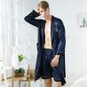Buy cheap Nightgown Mens Summer Pj Sets Silk Satin Mens Cotton Summer Pajamas from wholesalers