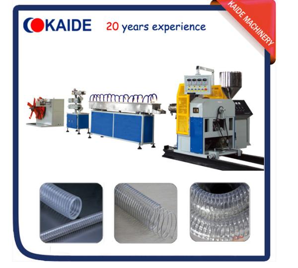 Buy cheap PVC Steel Wire Reinforced Hose Production line/ PVC Steel Wire Hose Making Machine from wholesalers