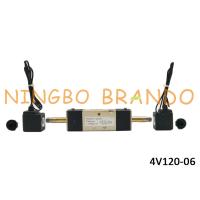 Buy cheap 5/2 Way 1/8'' NPT 4V120-06 Internal Pilot Aluminum Alloy Double Solenoid product