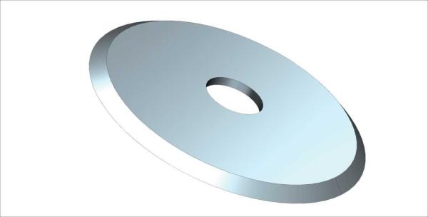 Buy cheap Carbide Tape Cutting Industrial Blades , Round Cutter Blades from wholesalers