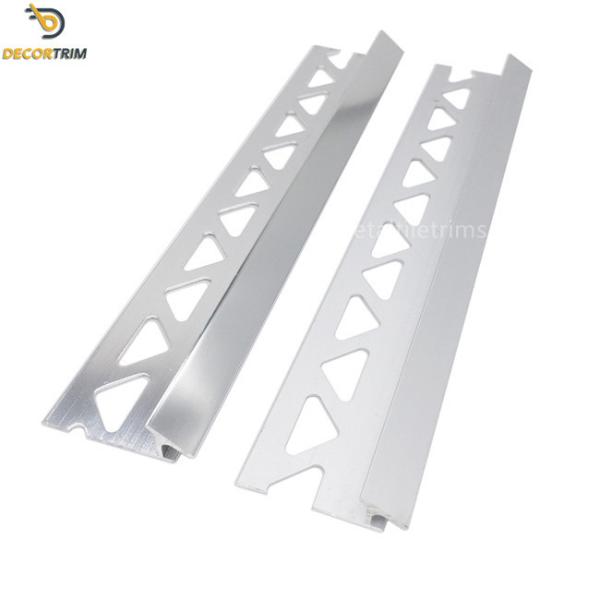 Buy cheap Sloped Edge Floor Edging Strips , Flooring Threshold Bars 10mm 12mm from wholesalers