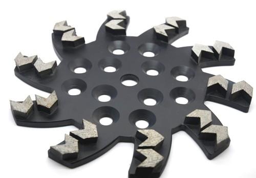 Buy cheap 10” Metal Bond Double-seg Diamond Grinding Head For Floor Grinders from wholesalers