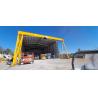 Buy cheap Outdoor Use Electric Single Girder Gantry Crane 10 Ton Span 20m from wholesalers