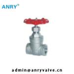 Stainless Steel Valves 200WOG BSP FNPT Threaded 2 Inch Gate Valve