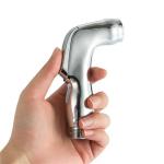 Stainless Steel Bidet Push Shower Head For Sustainable Rinse Bathroom Bath