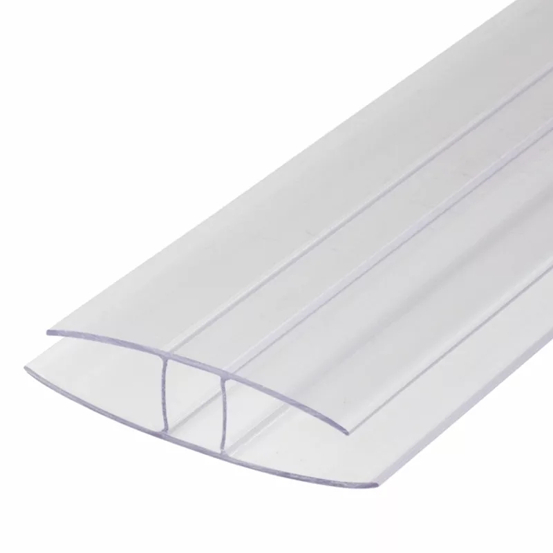 100% Virgin Polycarbonate Accessories H Polycarbonate Profile Joints