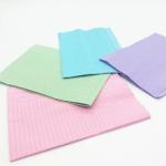 Waterproof Disposable colorful dental bibs for Dentist and Medical use
