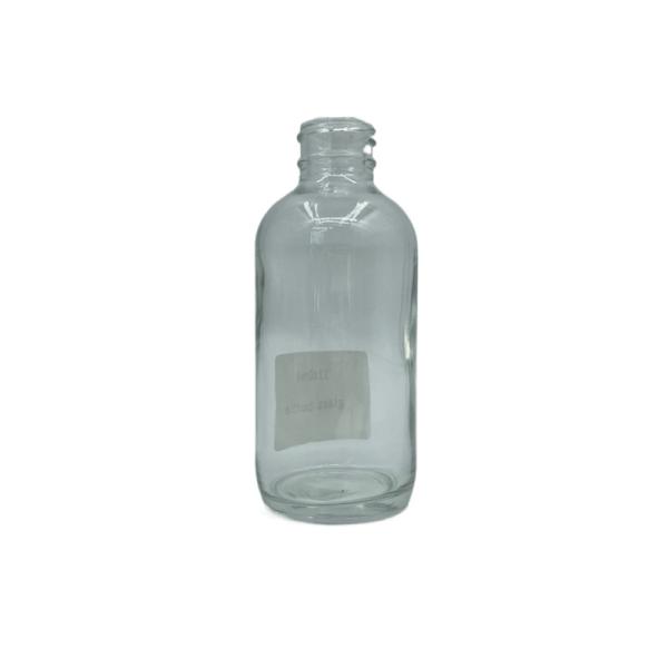 Buy cheap 120ml Round Glass Cosmetic Bottles Customized Color For Personal Care from wholesalers