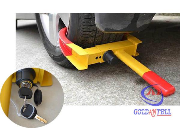 Buy cheap Steel Thick 2.74mm Anti Theft Car Wheel Tyre Lock Clamp from wholesalers