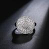 Buy cheap Sexy Lady White AAA CZ 925 Stamp Ring Full Size Women Sterling Silver Jewelry Rings Free Shipping Wholesale from wholesalers