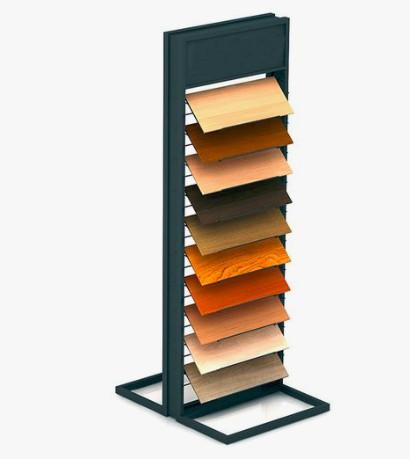 Buy cheap Retail Store Commercial Display Racks / Marble Display Stand Powder Coated from wholesalers