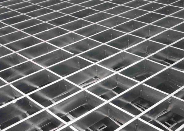 Buy cheap Plain Weave Welded Steel Grating 50x5mm Galvanized Building Platform from wholesalers