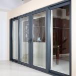 Exterior House Aluminium Sliding Door Soundproof Double Glazed Sliding Door