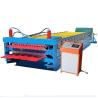 Buy cheap Double Layers Color Steel Roll Forming Machine Green For Wall Panel from wholesalers