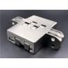 Buy cheap Satin Stainless Steel Hidden Door Hinges With Wide Stronger Connecting Arms from wholesalers