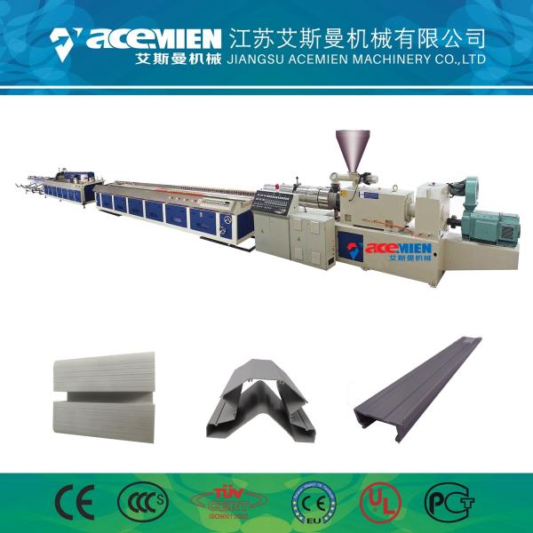 Buy cheap PVC Wood Plastic Composite Production Line Automatically High Speed 380 V from wholesalers