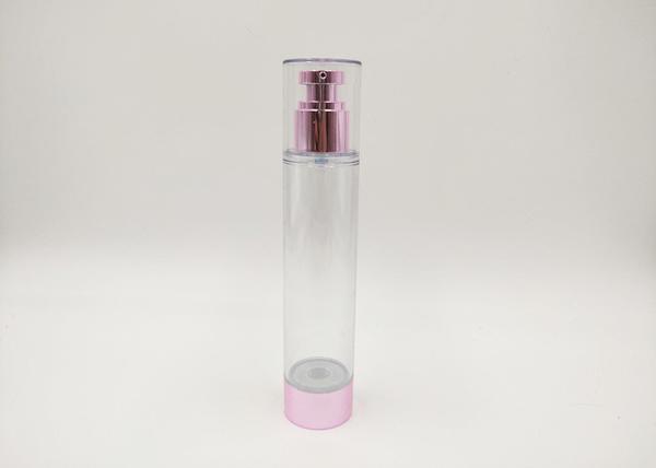 Buy cheap Transparent Moisturizing Gel Airless Cosmetic Bottles Environmental Protection from wholesalers