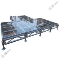 Buy cheap Easy Setup Stage Truss with 18mm Plywood or Tempered Glass Top Aluminum Alloy product