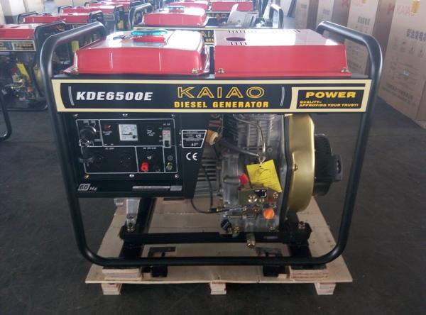 Buy cheap Key Start Open Frame Small Diesel Generators Set , Single Phase Diesel Generator from wholesalers