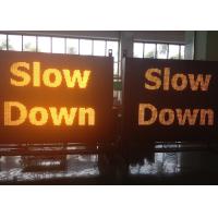 Buy cheap Waterproof IP65 Traffic Information Board P12 Electronic Highway Sign product