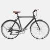 Buy cheap 700C City Cruiser Electric Bike 9Speed Deraulleur Equipped Retro Style from wholesalers