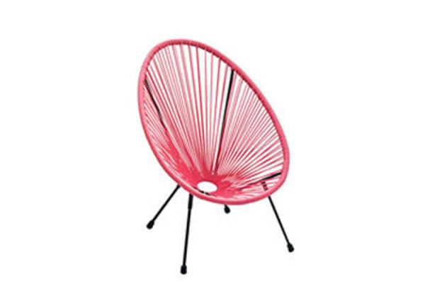 Buy cheap Multicolor Rattan Steel Chair , Stackable Rattan Garden Chairs 10kg from wholesalers