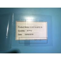Buy cheap Square Sapphire Wafer / Sapphire Crystal Glass 10x10mm 5x5mm For Optical Lens product