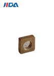 ROHS M3 Pickling Copper Square Weld Nut Customized