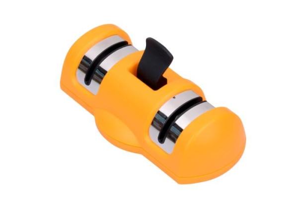Buy cheap Handheld 2 Stage Knife Sharpener With Suction Pad , Ceramic Grinding Wheel from wholesalers