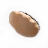Buy cheap Customer Logo 360 Wave Curved Brush Natural Soft Mixed Medium Hard Boar Bristle from wholesalers