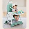 Buy cheap EN71 Certified High Plastic Baby Dining Chair Baby Feeding Table Adjustable Height from wholesalers