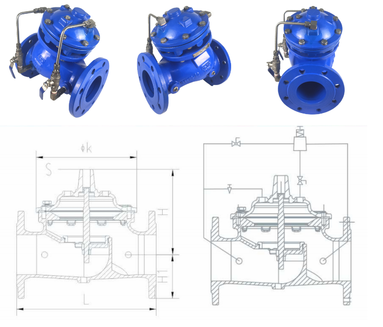 Gas Diaphragm Water Pump Stop Control Check Valve for Customized Support OEM Needs