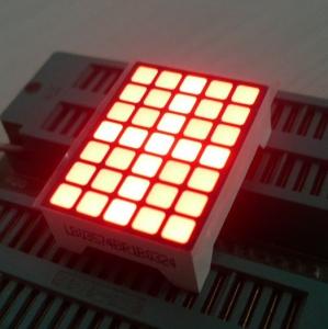 Wholesale Ultra Red Dot Matrix Led Display 5x7  22 x 30 x 10 mm For Lift Position from china suppliers