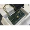 Buy cheap Classic Style Green Croc Crossbody Bag , 25.5cm Crocodile Skin Shoulder Bag from wholesalers